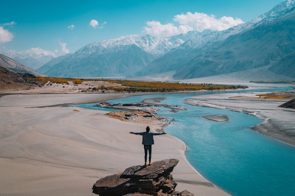 nature, outdoors, travel, exploration, landscape, mountain, water, man, view, freedom, river, earth day, travel, travel, travel, travel, travel