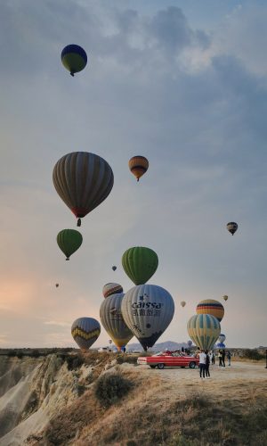 Napa Valley hot air balloons, flying, floating, aircraft, nature, sky, valley, adventure, cappadocia, turkey